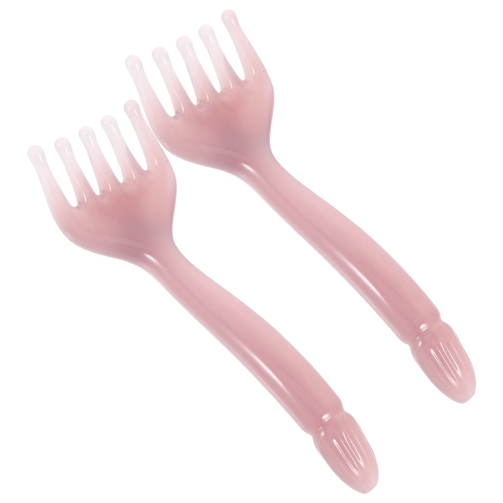 

2Pcs Ergonomic Gua Sha Scalp Massager Portable Head Scratcher for Hair Revitalization and Tension Relief Thoughtful Gift