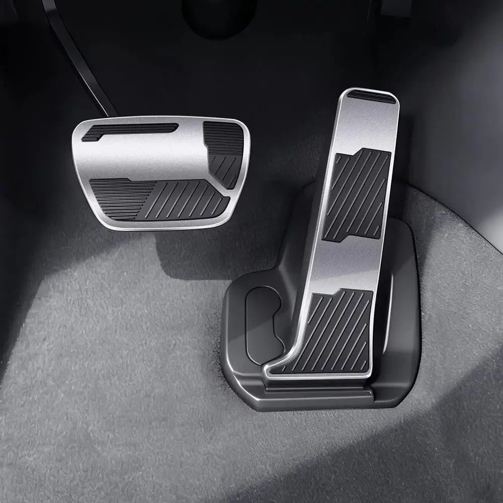 Car Upgrade For Toyota RAV4 2026 6th XA60 Car Styling Accelerator Brake Pedal Non-Slip Anti-Scratch Aluminum Alloy Foot Rest Pad - view 4