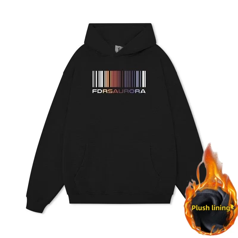 Essentials Hoodie for Men and Women Couples Hip Hop Casual Loose Travel Hoodie in Autumn Winter Hooded Plush Sweatshirt Women's