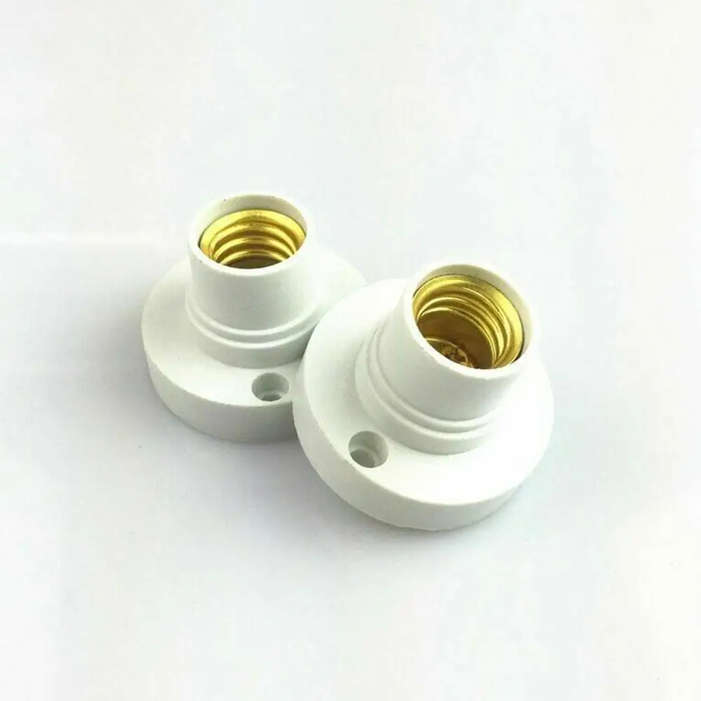 E14 Lamp Holder Flat Base Lamp Holder Conversion Large Screw To Small Screw Flame Retardant Socket Holder Adapter