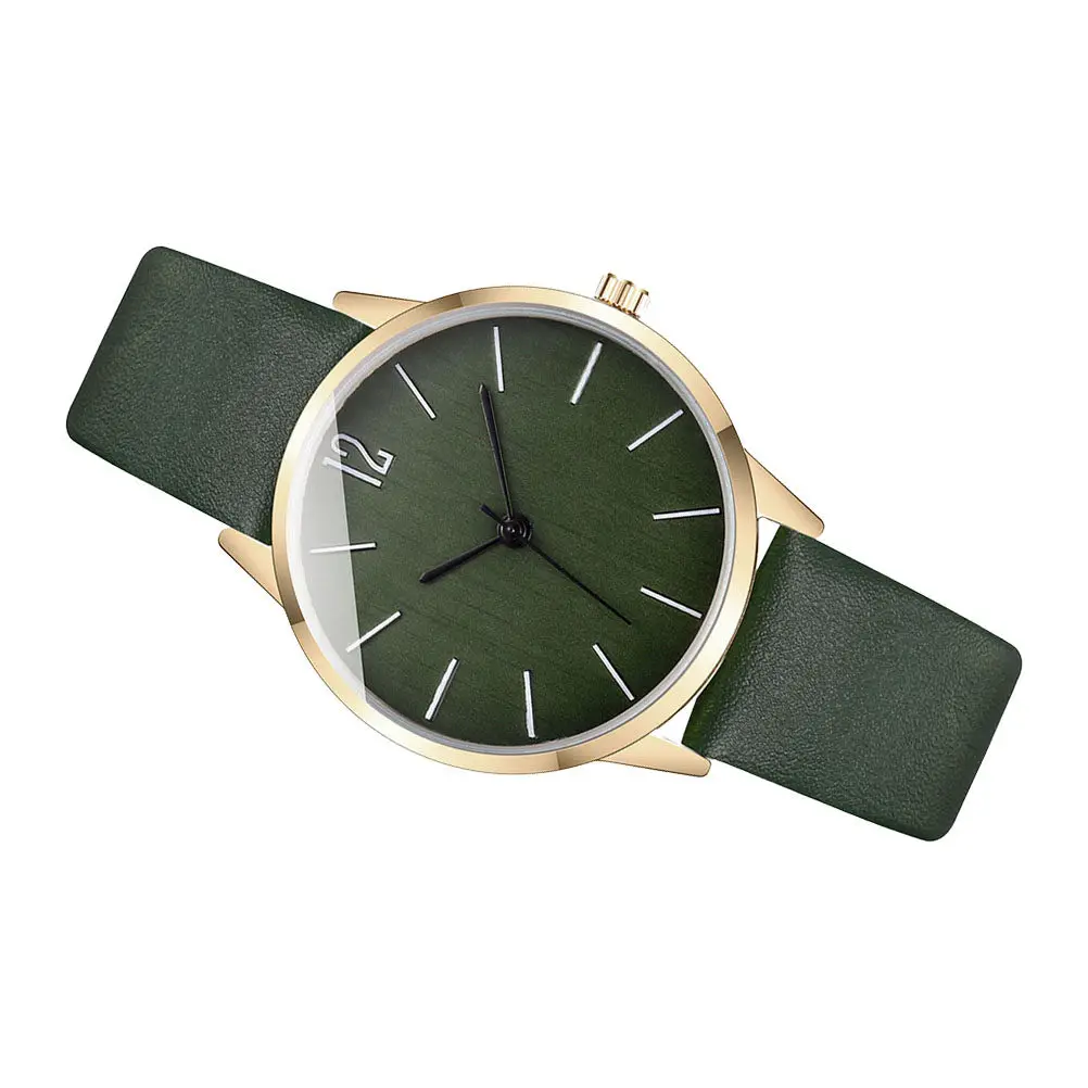 Quartz Watch PU Wrist Women Casual Fashion Wrist Watch Comfortable Breathable PU Strap Accurate Timekeeping