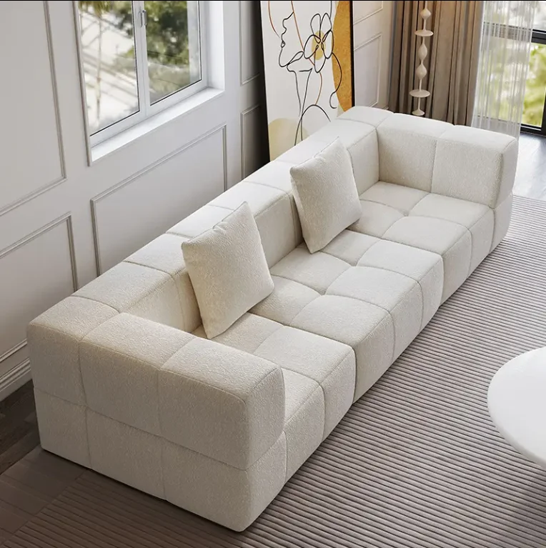 

Luxury Modern Office Sofa Set Modular Leather Business Lounge Area VIP Reception Sofa with Coffee Table
