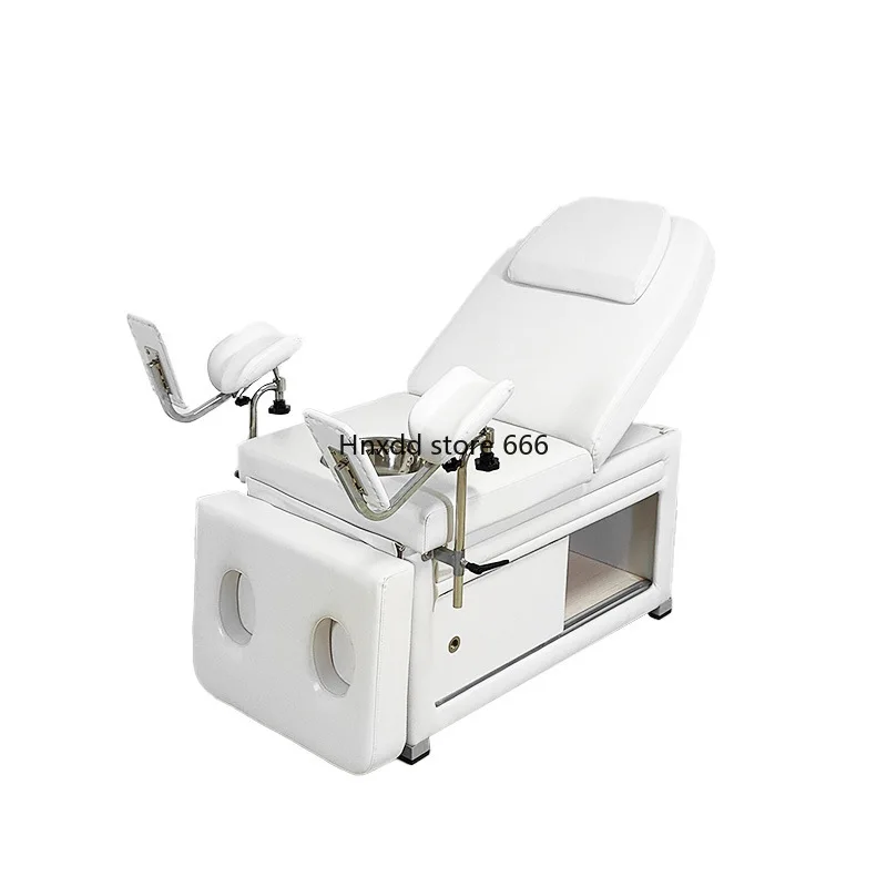 Two-Motor Gynecological Examining Table Electric Lifting Multi-Function Diagnosis Nursing Bed