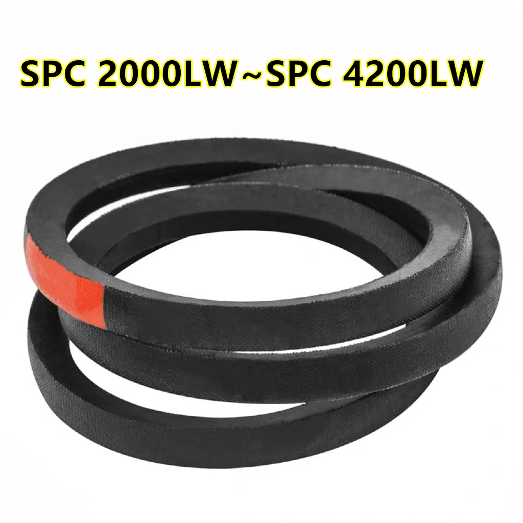 SPC 2000LW~SPC 4200LW Narrow V-belt for Lawn Mower Air Compressor Vacuum Pump Fan Machine Tool Water Pump Industry V-belt