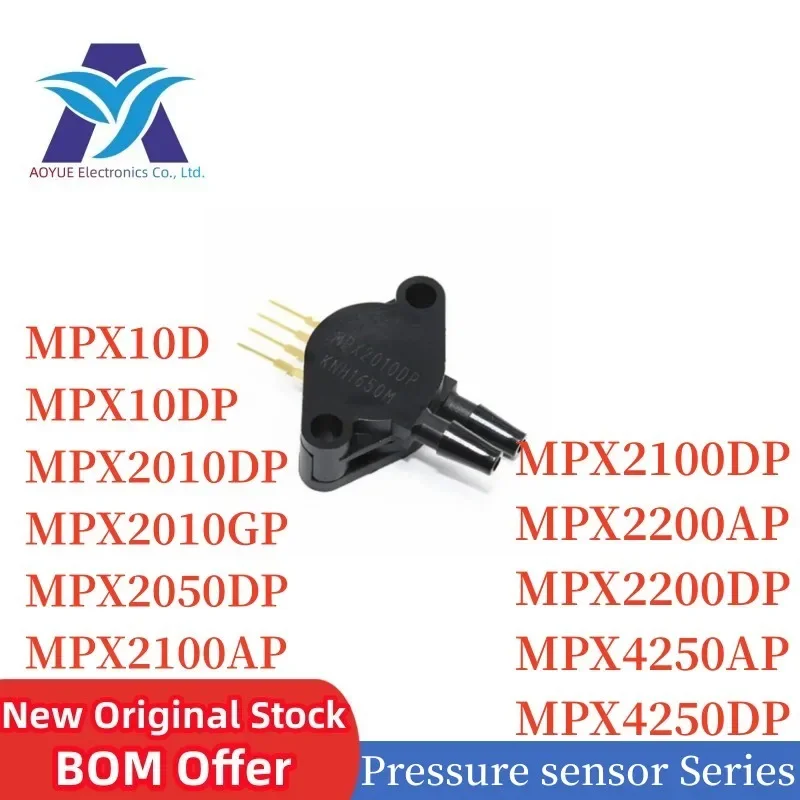 Pressure sensor Series MPX10D MPX10DP MPX2010DP MPX2010GP MPX2050DP MPX2100AP MPX2100DP MPX2200AP MPX2200DP MPX4250AP MPX4250DP