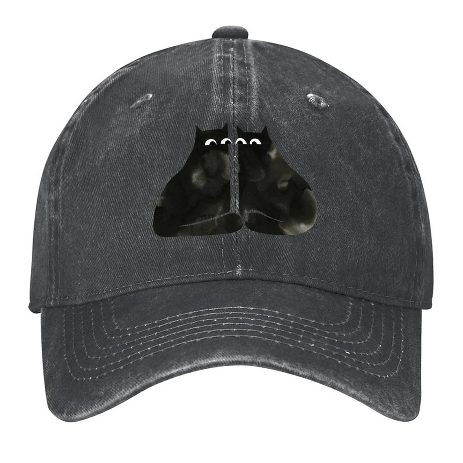

Suspicious Cats Baseball Cap hats on offer custom caps Sun Hat For Children Anime Women's Beach Men's
