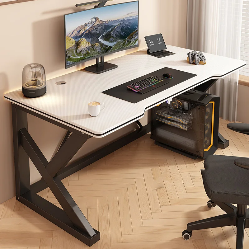 Bureau sur pied pour chambre à coucher, Design de maison, minimaliste, esthétique, moderne, artisanat informatique, Mesa Ordenador, meubles tendance