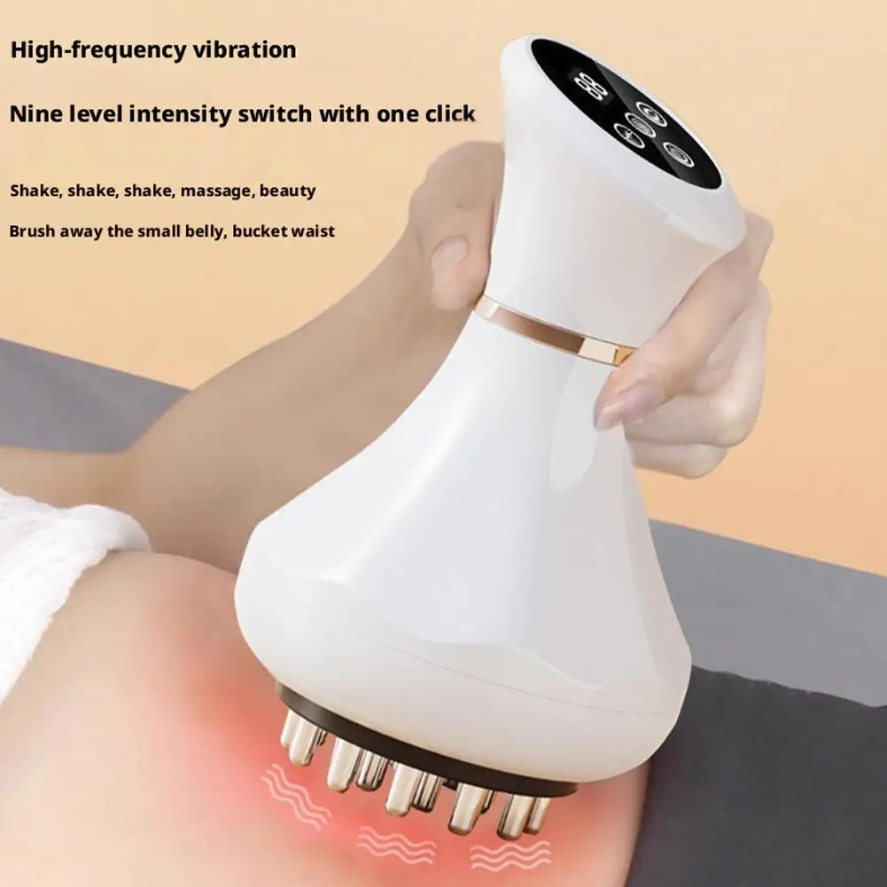 

Wireless Charging Cupping Massager 9-Level Heat & Red Light Therapy For Neck/Shoulder Body Relaxation Portable Electric Gua V0G0