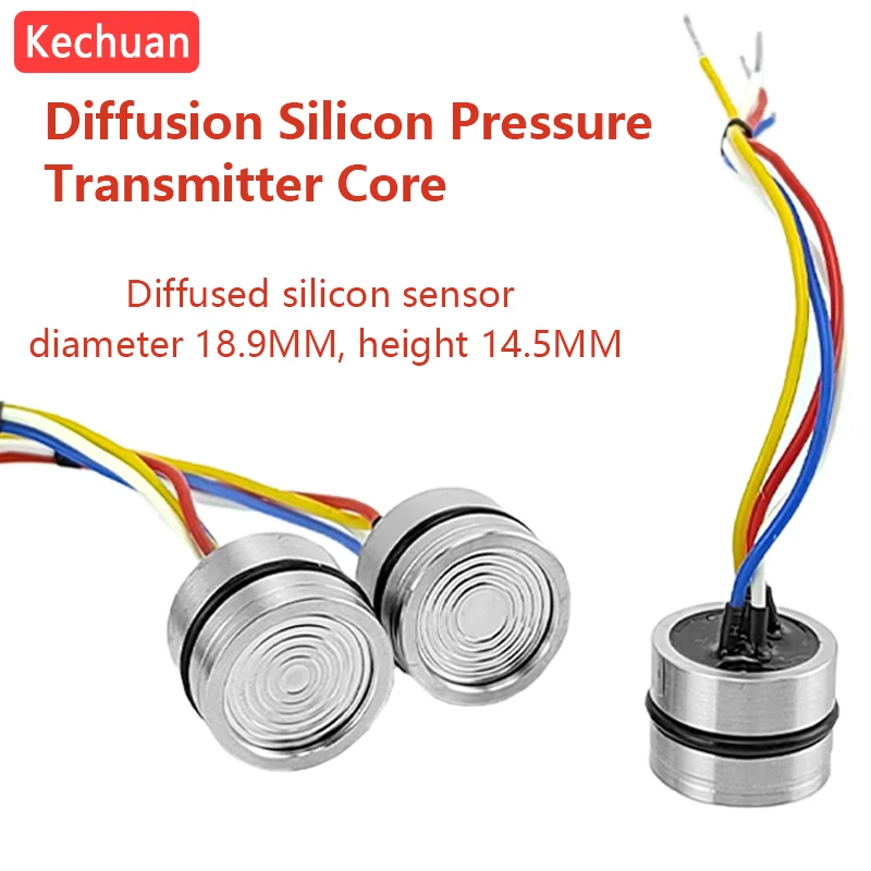 Pressure sensor Diffusion Silicon core current 4-20mA RS485 communication signal pressure transmitter accessories 24VDC power su