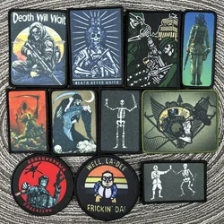 Tactical Military Backpack Patches Hook and Loop Morale Badge Applique for Clothes Army Accessories Stickers