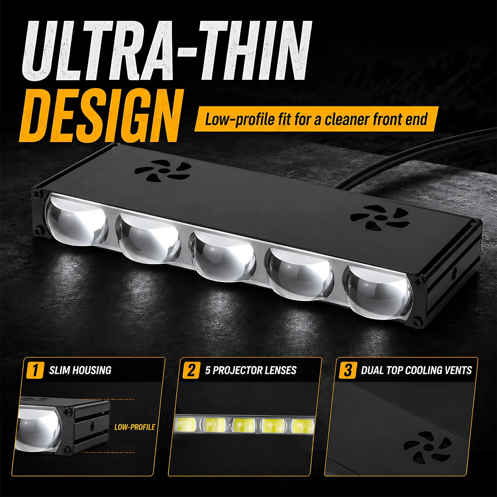 Automotive LED Ultra Bright Grille Lights, Flashing Lights, and Grille Lights