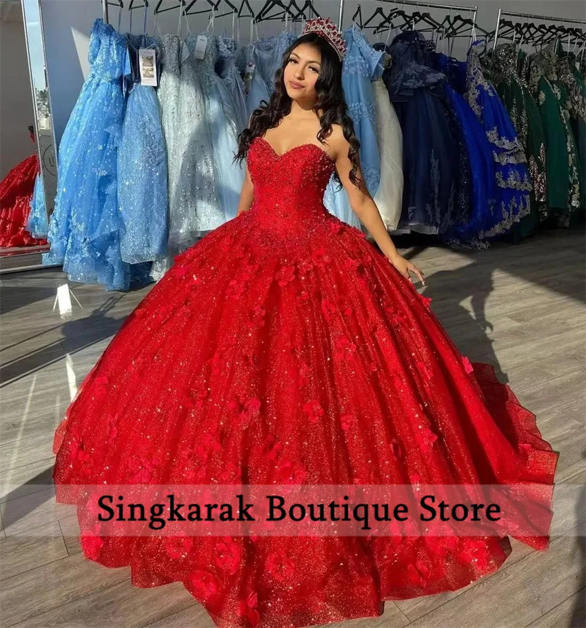 Zoete 16 Hemelsblauw Prinses Quinceanera Jurk Met Cape Applique 3D Bloemen Crystal Kralen Baljurk Vestidos De 15 Anos corset