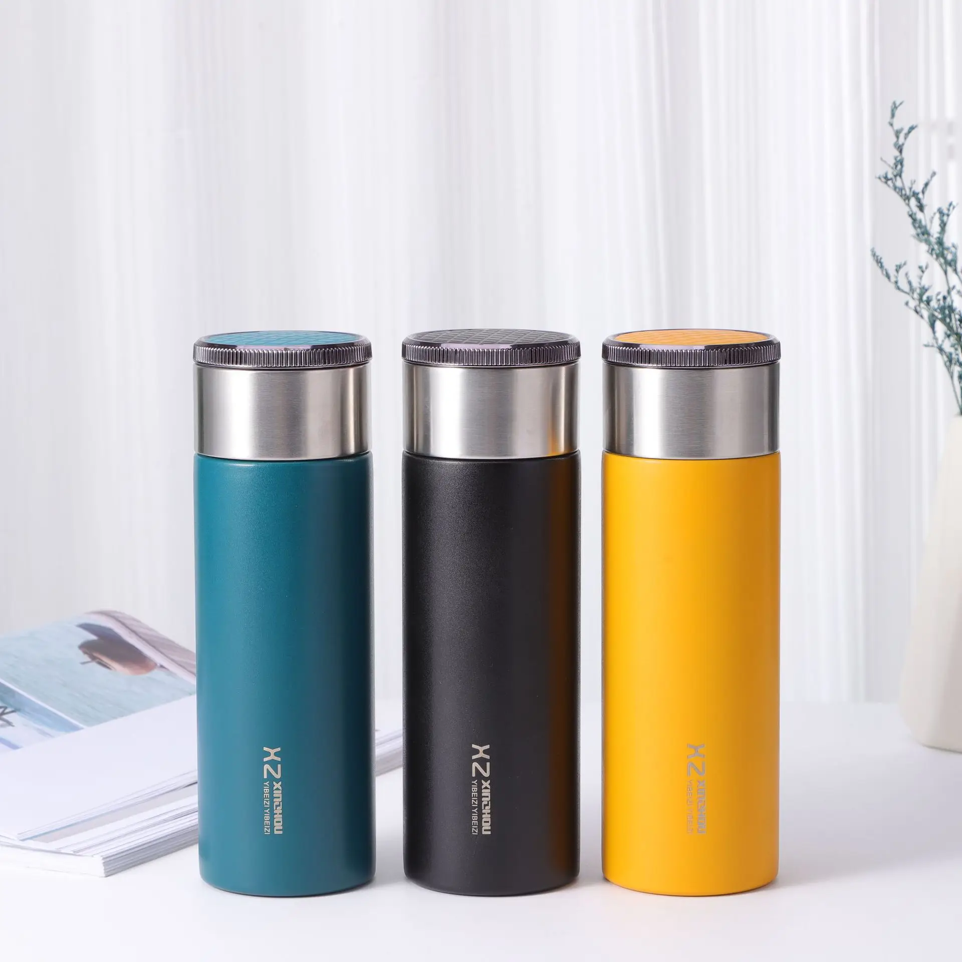 

500ML Thermos Cup,Vacuum,Double Stainless Steel,Heat Preservation And Cold Protection,Sealed Leak-proof,Portable Water Bottle