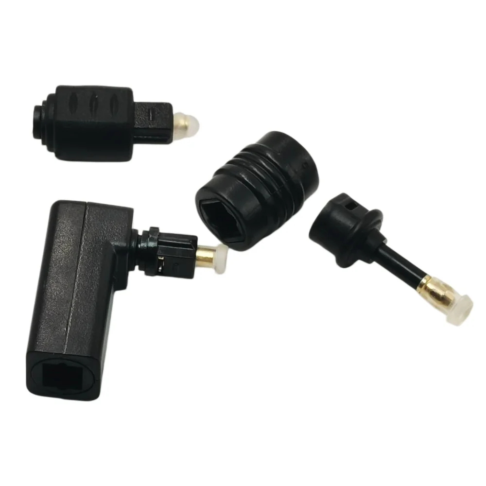 Toslink Plug To 3.5mm Mini Digital Optical Cable Adapter Male To SPDIF Standard Port Hi-Fi Audio Connector For Mac VR TV