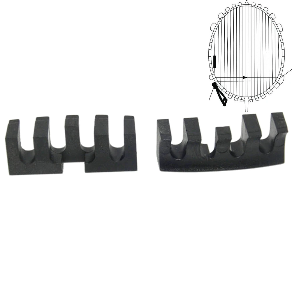 

2PCS Badminton Racket Stringing Reducer High Pound Protector Durable Plastic Tool Extends Life Over 24Pounds Tennis Accessories