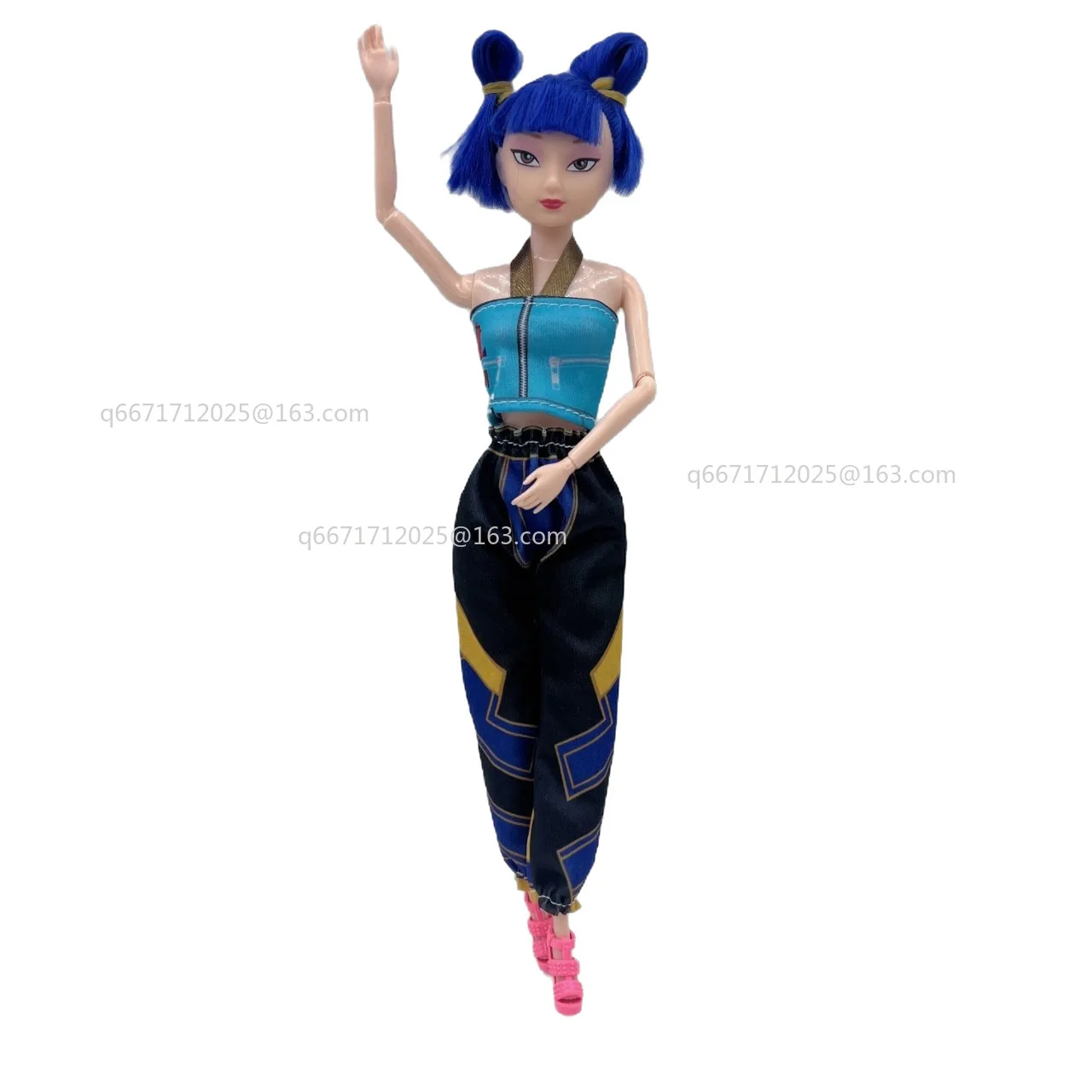 新作11インチKPap鬼滅の刃アクションフィギュア、新作K-POP鬼滅の刃ビニール人形、ルミミラ・ゾイデスクトップオーナメントおもちゃ、子供向けギフト