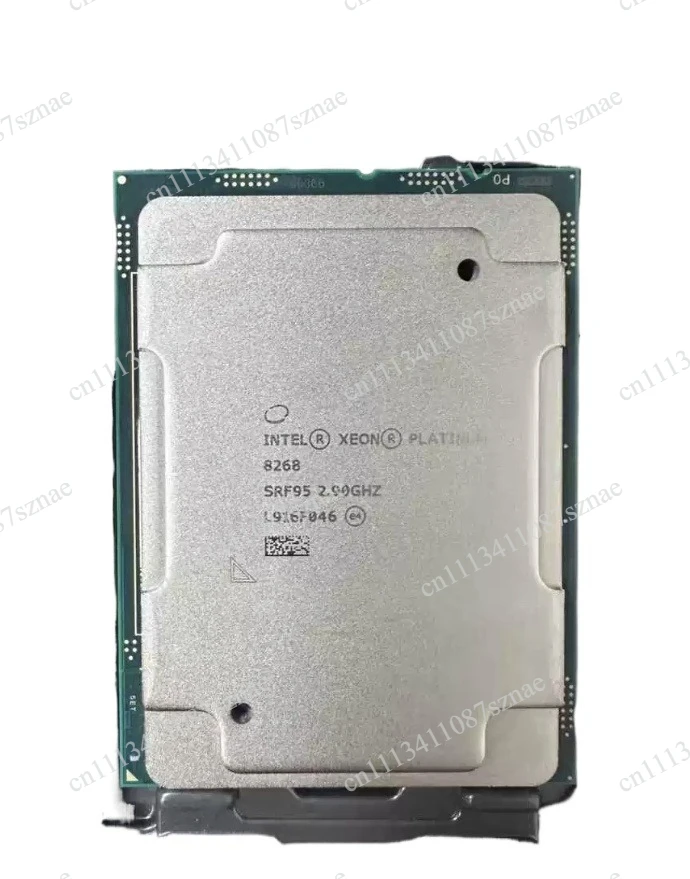 LGA3647 Server Processor Xeon 8268 24C/48T 2.90GHz 205W DDR4 Compatible C621 Motherboard