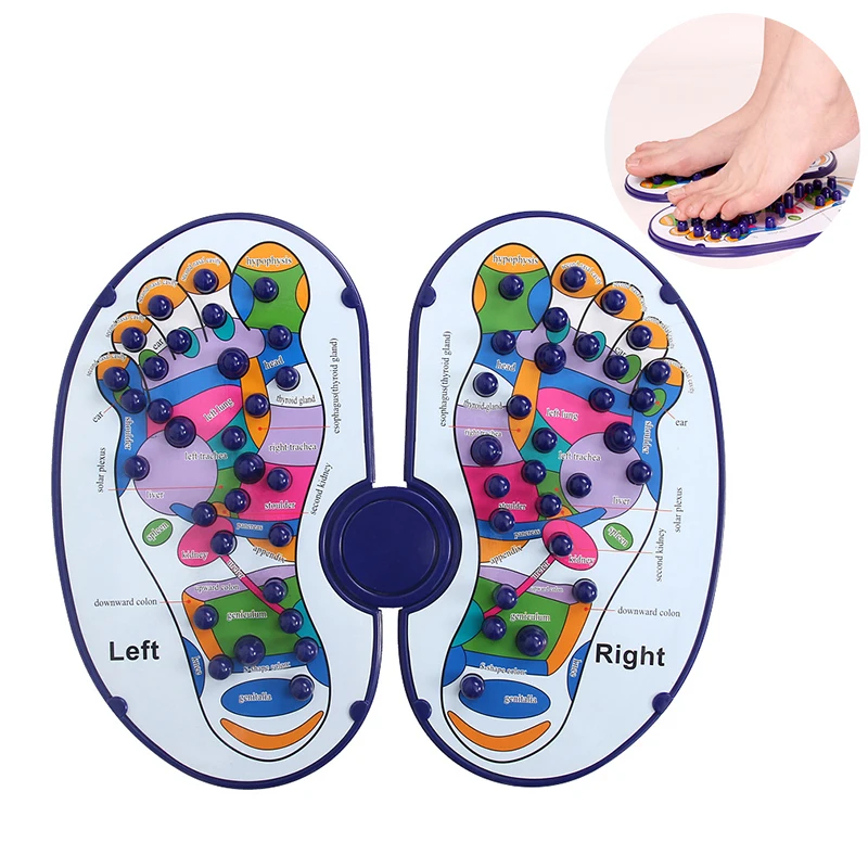 

Foot Acupoint Massager Home Foot Soothing Meridian Fascia Acupressure Massage Pad Stepping-type Elderly Foot Fitness Board