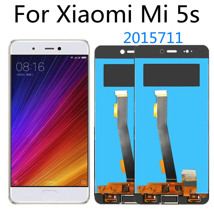 5.15 LCD For Xiaomi Mi5s Mi 5S LCD Display Touch Screen Digitizer Assembly Replacement For Xiaomi M5s LCD Display