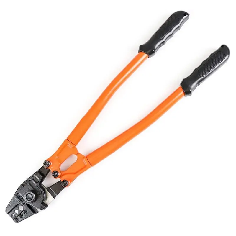 

【GIFT】Wire Rope Crimper 14" Multifunctional Crimping Tool For 1.5-3.5Mm Cable Railing End Fittings