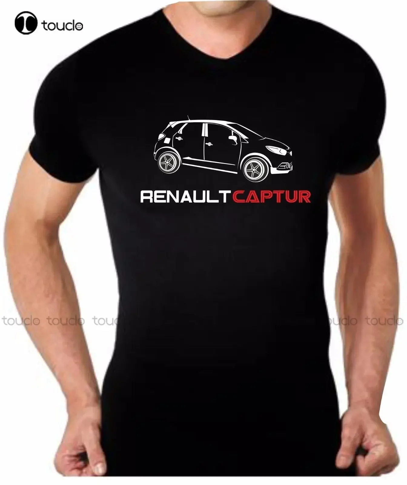 Very Popular Style T-Shirt Men Slim Fit Cotton High-Quality Auto Per French Car Captur Men Cool Tees Tops fashion funny new