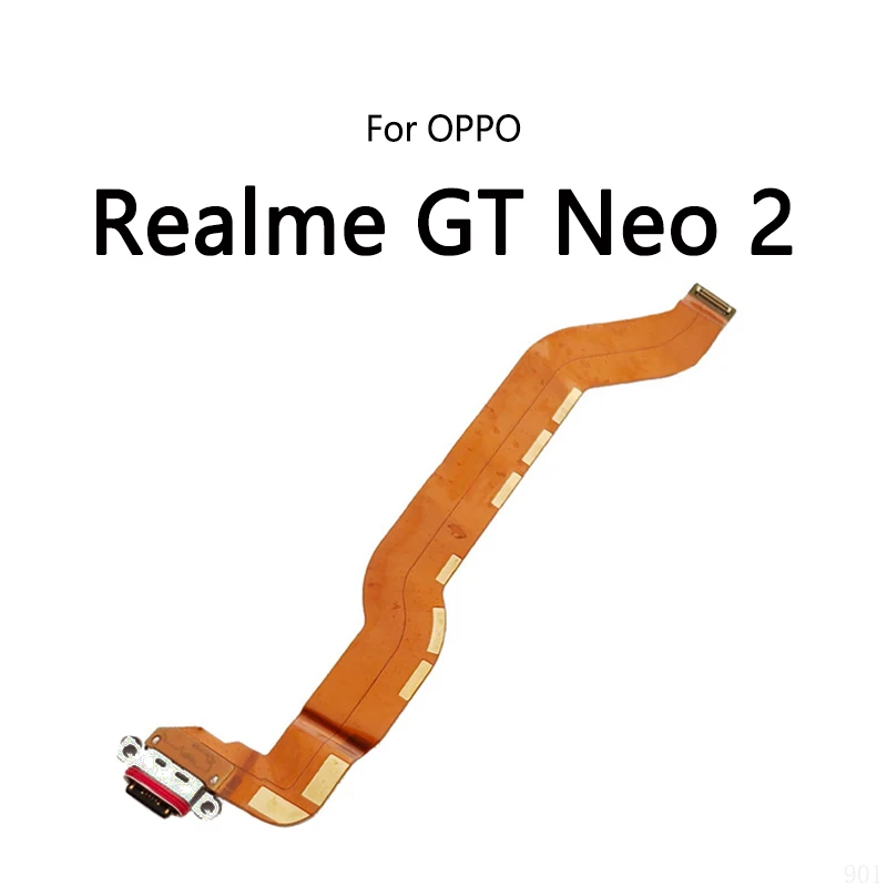 Port ładowania USB gniazdo portu złącze wtykowe Jack Flex Cable dla OPPO Realme GT Neo 2 3 Master Narzo 30 płytka ładująca moduł