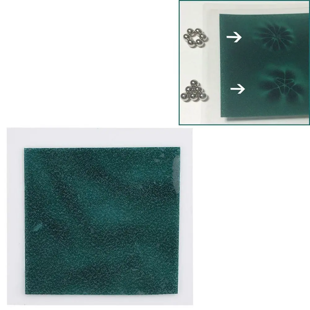 Scientific Magnetic Field Viewer with Patterned Film for Magnetic Card Detection and Educational Use in Field Studies