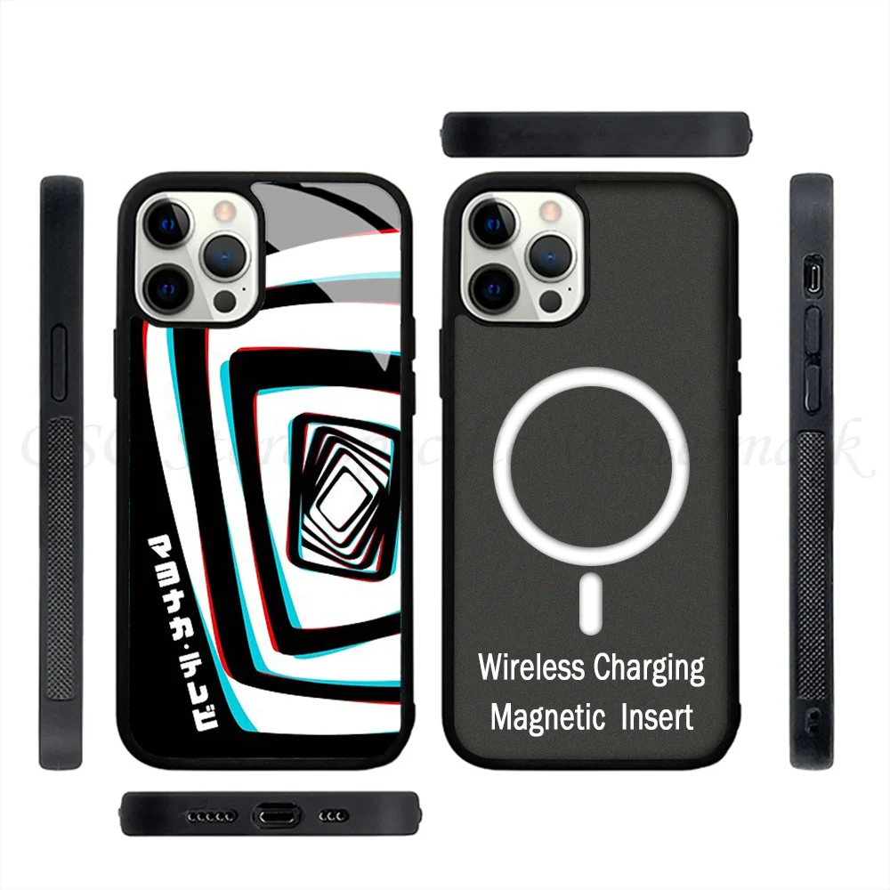 Persona 4 - Midnight Channel Phone Case Strong Magnetic For IPhone 15 14 13 Pro Max 11 12 Mini Alex