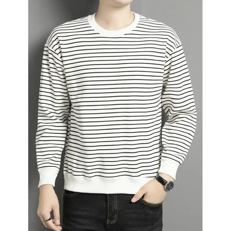

Men's Knitted Sweater Versatile Sle Coolmax Fiber Ciwalk Collar Nine Sve Length Thiened Winter Season