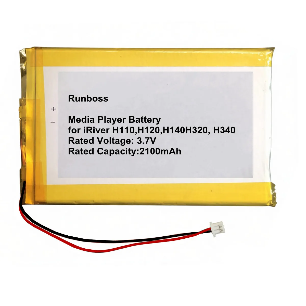 2100mAh Media Player Battery DA2WB18D2 for iRiver H110, H120, H140, H320, H340 MP3 Player