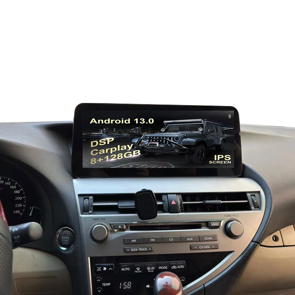 

12.3 inch For Lexus RX 2009 to 2012 Car Android 13.0 carplay GPS touch multimedia player navigation intelligent auto head unit