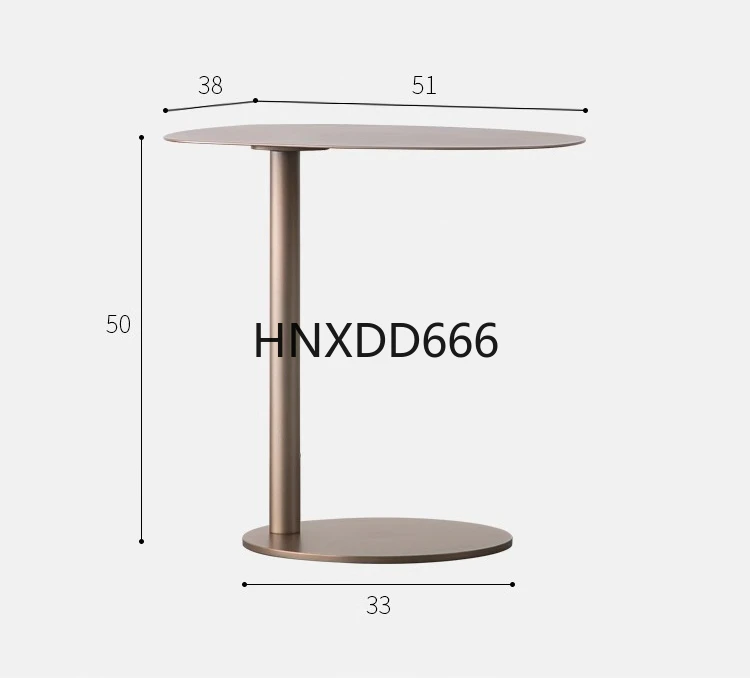 

Sofa side small apartment side table simple metal small coffee table