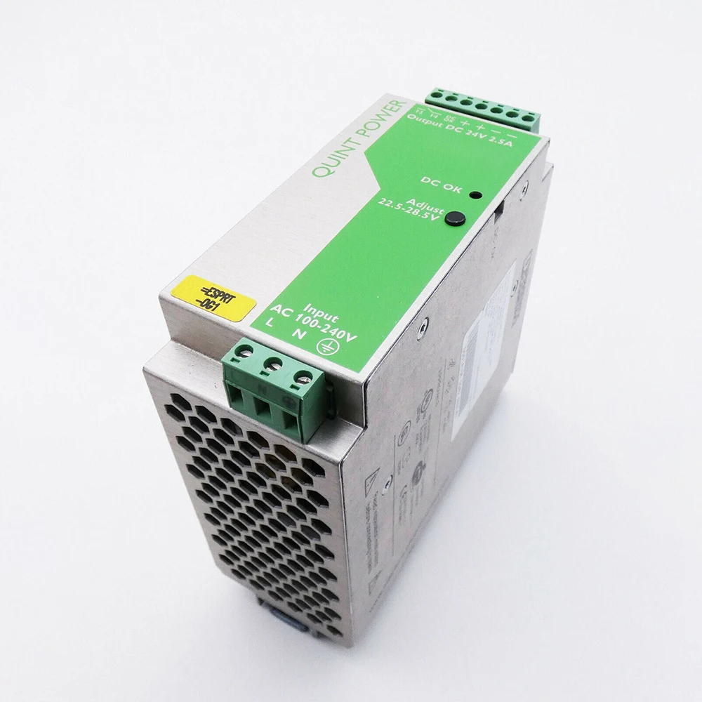 

QUINT-PS-100-240AC/24DC/2.5 2938578 QUINT POWER 24VDC/2.5A Switching Power Supply Fast Ship