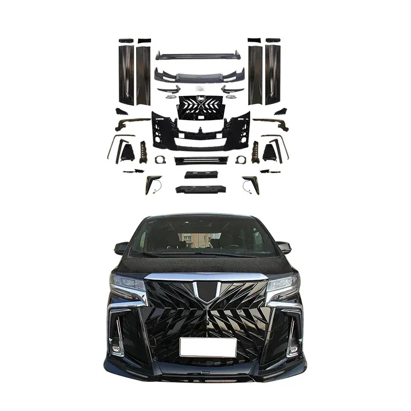 

GBT Modification Part Auto Tuning Parts Alphard Facelift 30 Wald Bodykit Grille Alphard Bodykit