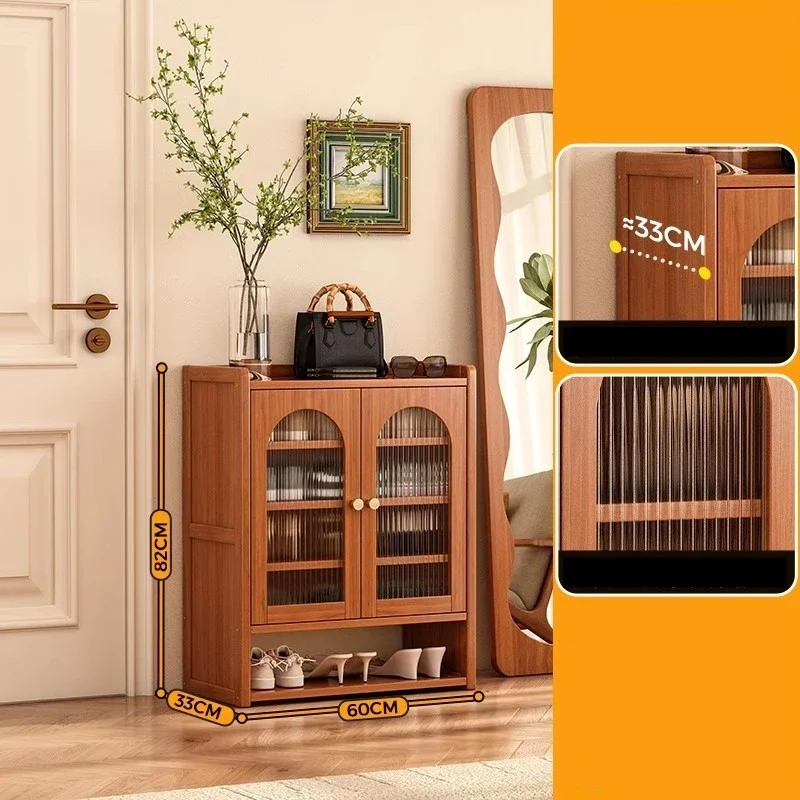 Modern Adjustable Shoe Rack Indoor Hallway Bench Organizer Shoe Cabinet Storage System Armoires De Salon Entrance Home Furniture image 3