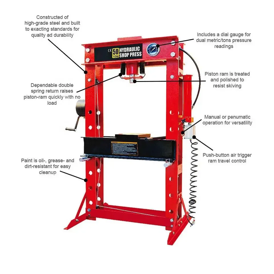 

50Ton Hydraulic Shop Press