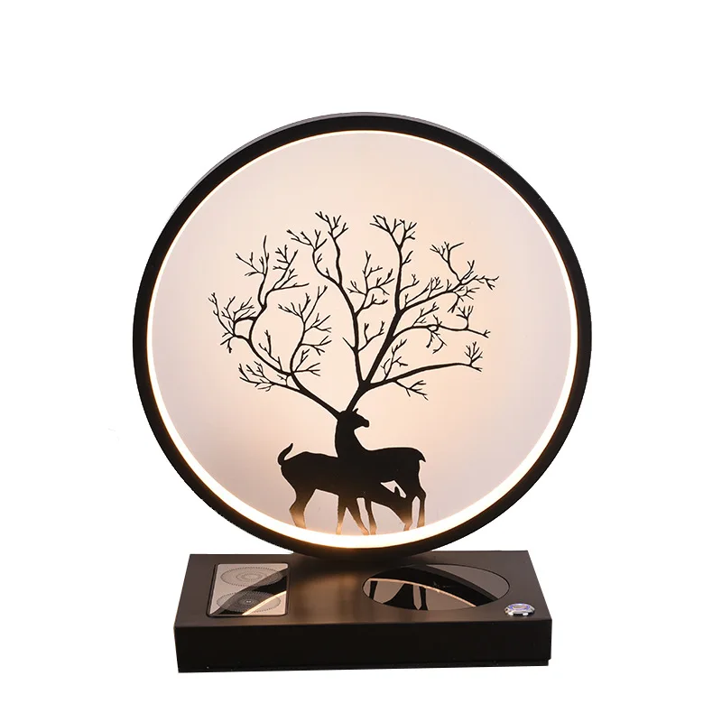 

Mobile phone wireless charging desk lamp, creative gift birthday gift bedside lamp