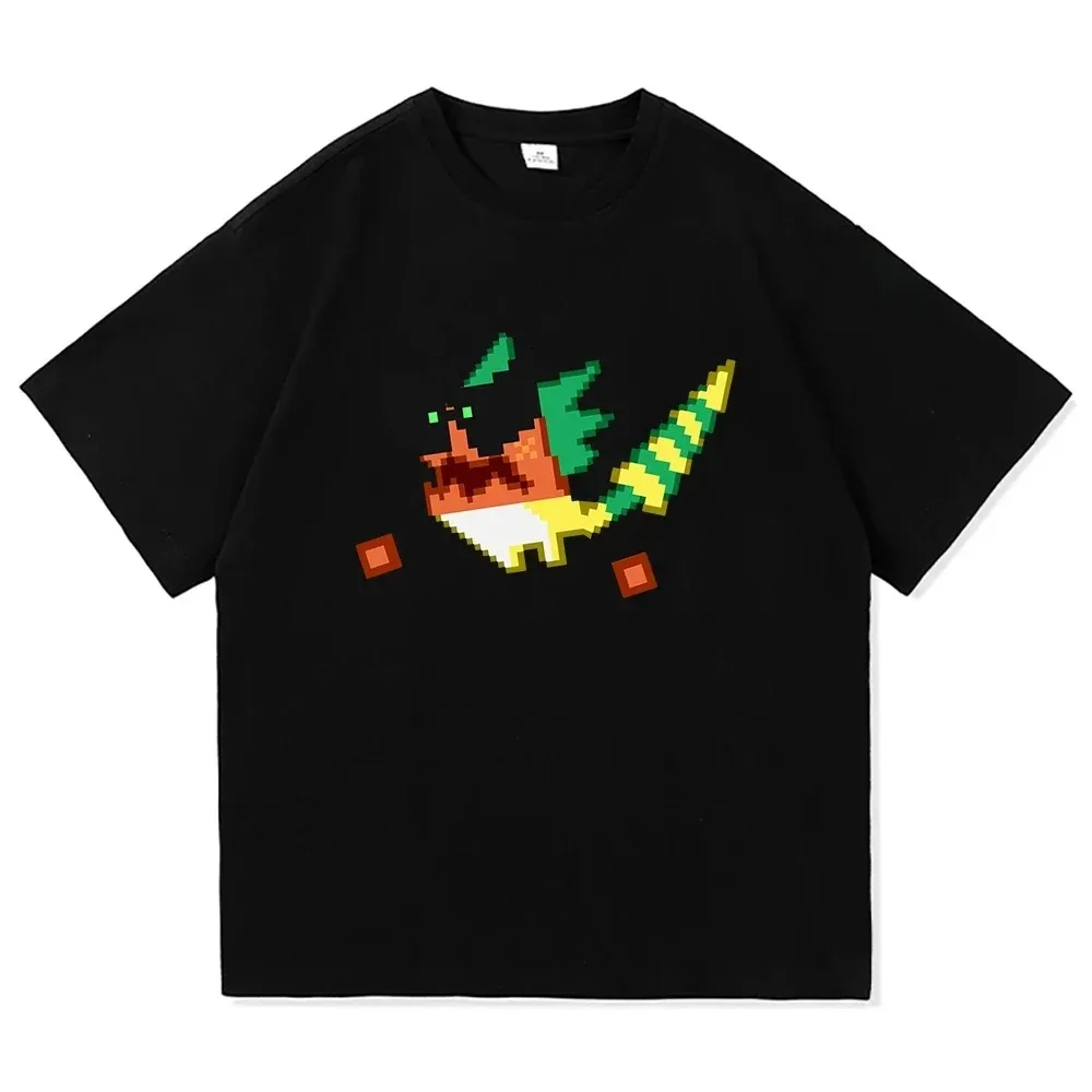 Genshin Impact Kinich Ajaw T-Shirt Women Kawaii Funny Cute Harajuku Cartoon Aesthetic T-shirt Unisex Streetwear Female Clothing