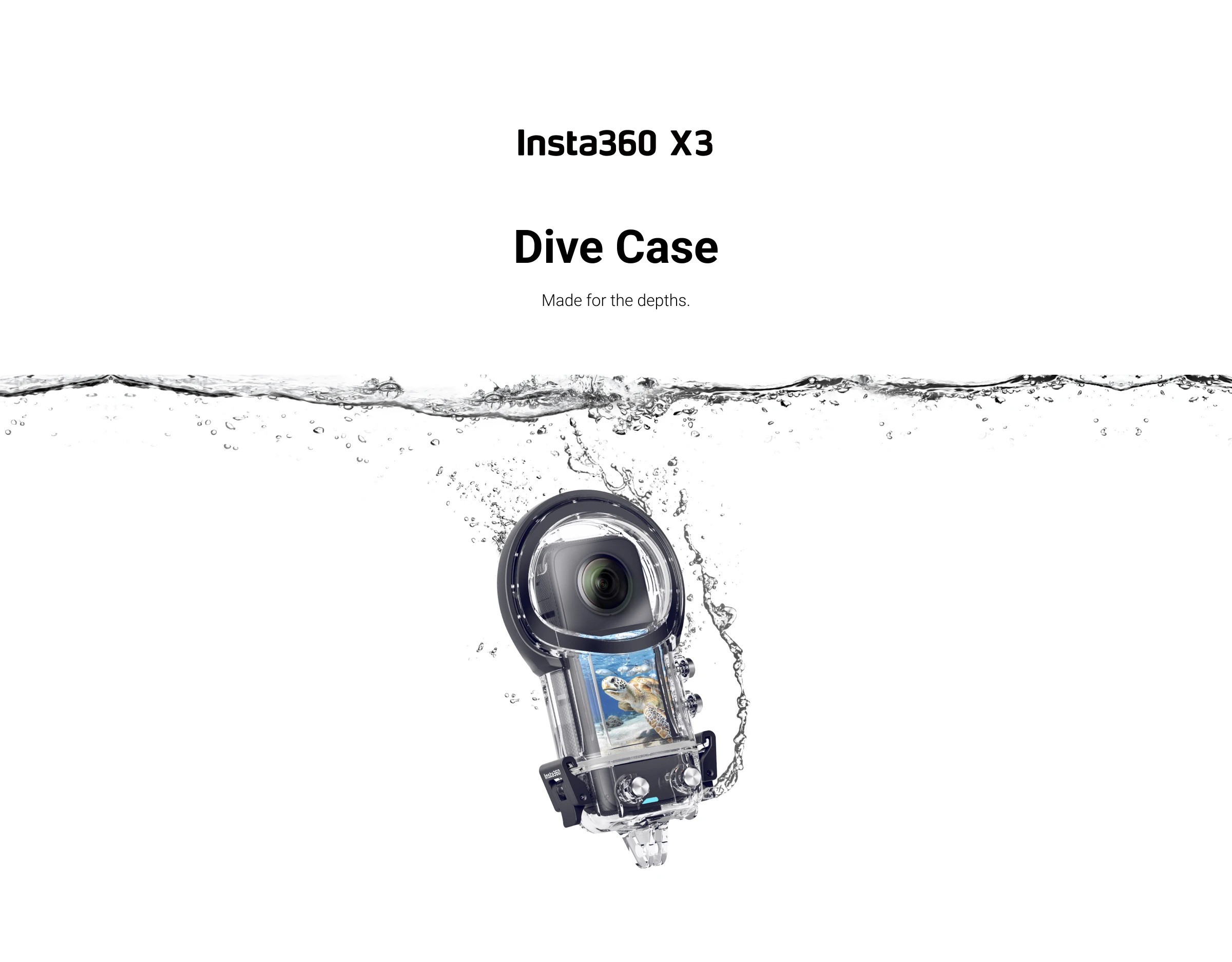 

Insta360 X3 Invisible Dive Cover insta360 x3 accessories insta360 x3 action camera