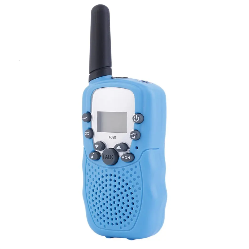 2 pezzi Rt-388 walkie-talkie 0.5W 22Ch Radio bidirezionale per bambini regalo per bambini Indoor Outdoor semplice da usare alimentatore a batteria