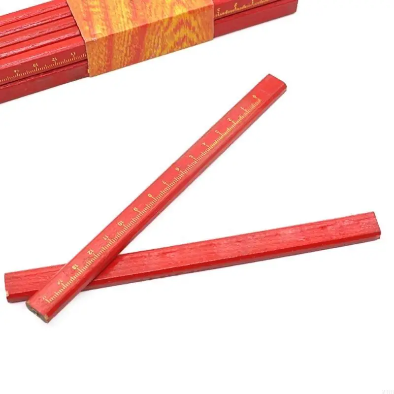 

M5TB Carpenter Pencil Construction Pencil,6.89" Octagonal Hard Black Carpenter Pencil