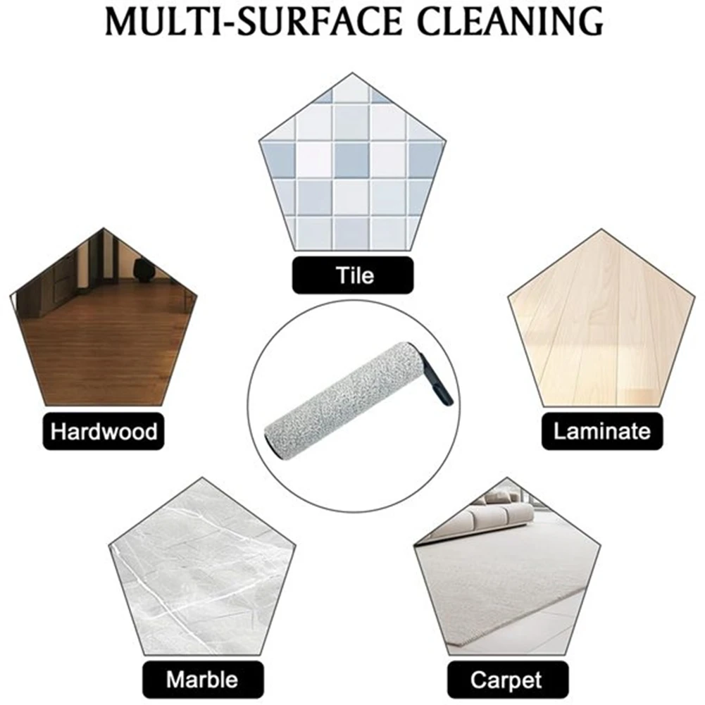 B58B-2PCS Brush Roller For Dreame MOVA 2.0 Pro / K10 / K10pro Trouver K10/K10pro Vacuum Cleaner Accessories Kit