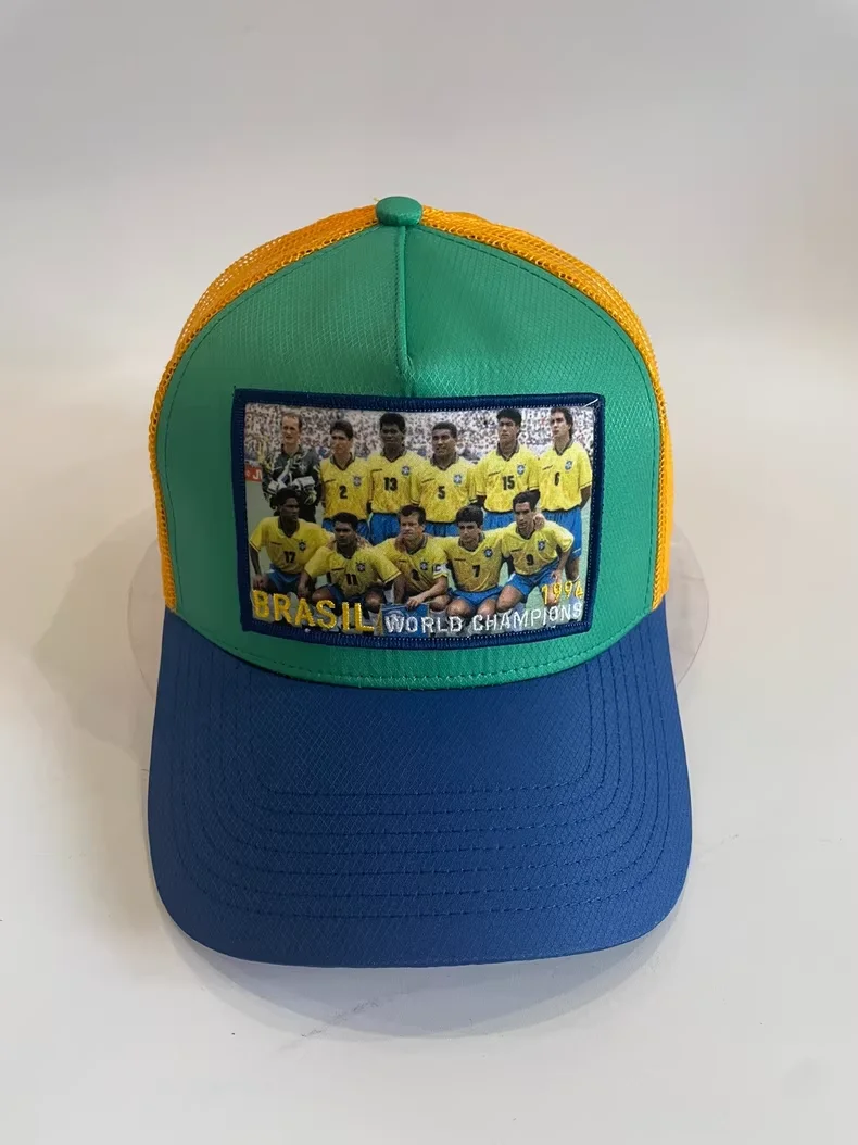 

A Commemorative Hat for The Family Photo of The Brazilian Football Team Winning The 1994 World Cup
