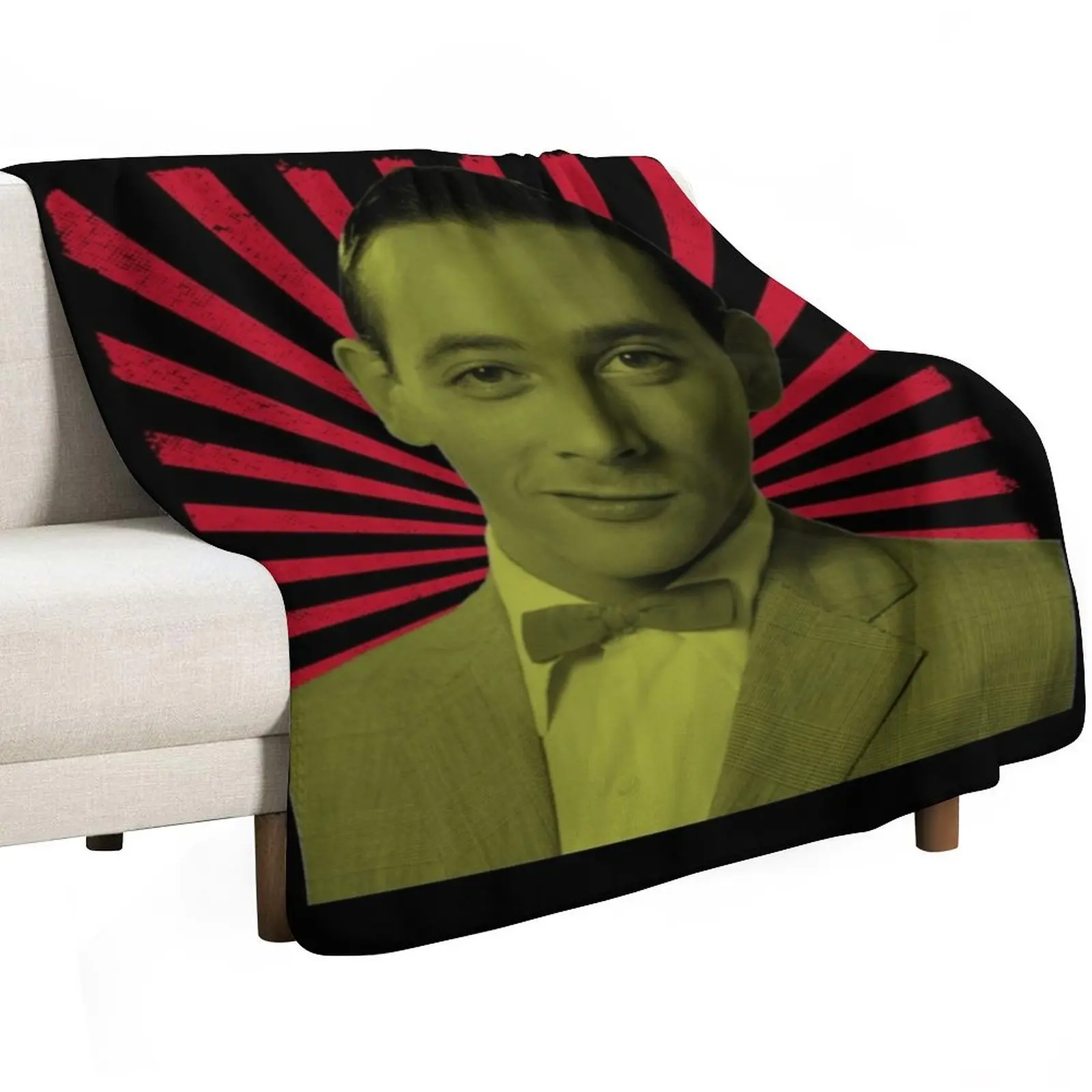 Pee Wee Herman Throw Blanket Flannel Fabric cosplay anime For Decorative Sofa Polar Kid'S Thermals For Travel Blankets
