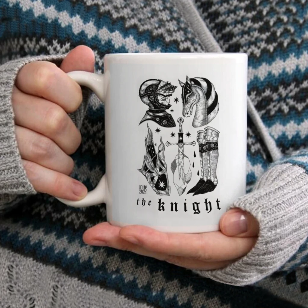 

The KnightCoffee Mug Tea Cup 11oz Coffee Cup Funny Birthday Ceramic Mug Personalized Cup