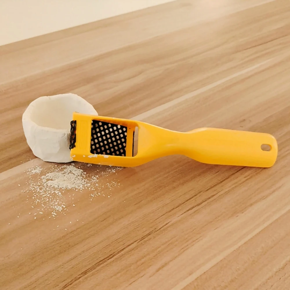 1PCS Clay Trimming Planer Pottery Filer Tool for Polymer And Pottery Making Roughened Surface Thickness Reducer Clay scraper