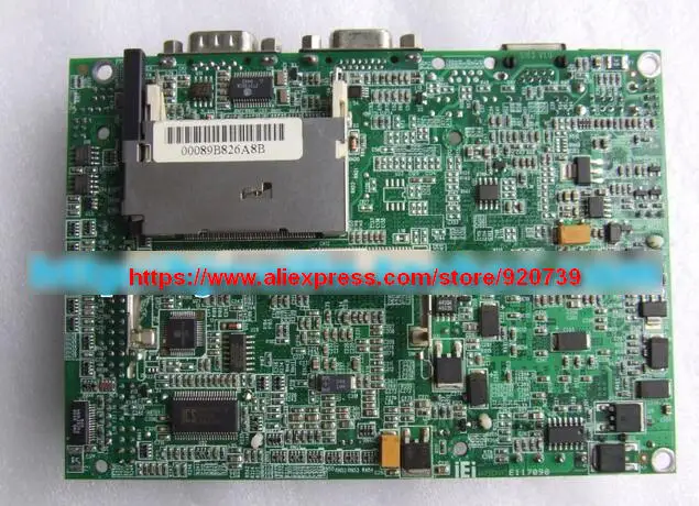 WAFER-C400EV  V1.0 100% Original  3.5" IPC Motherboard Embedded PC/104 3.5 inch Industrial Motherboard ISA with CPU RAM