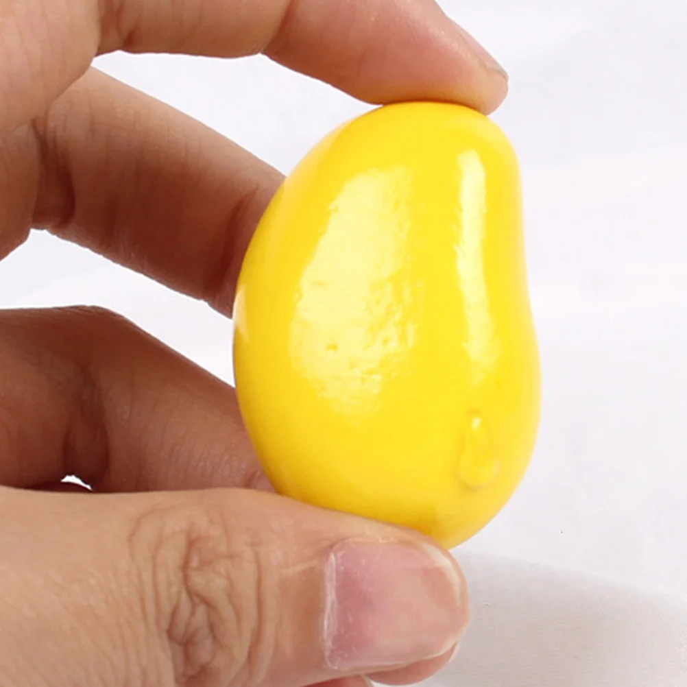 32pcs Mini Mango Mini Artificial Mangos For Decor Photo Prop Desktop Decor Fake Miniature Fruits Simulation Models