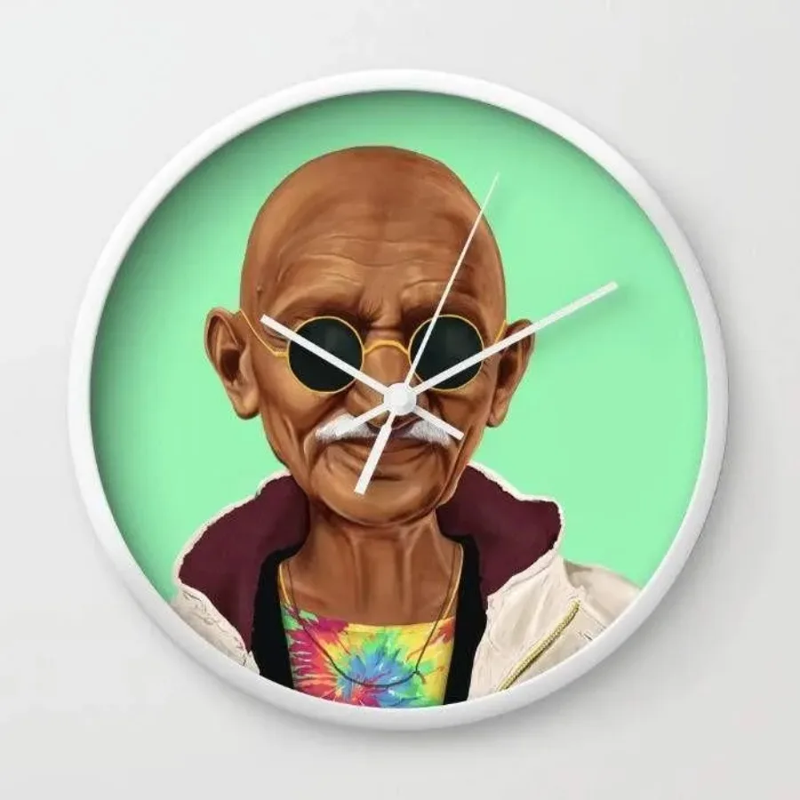 

Настенные часы Mahatma Gandhi