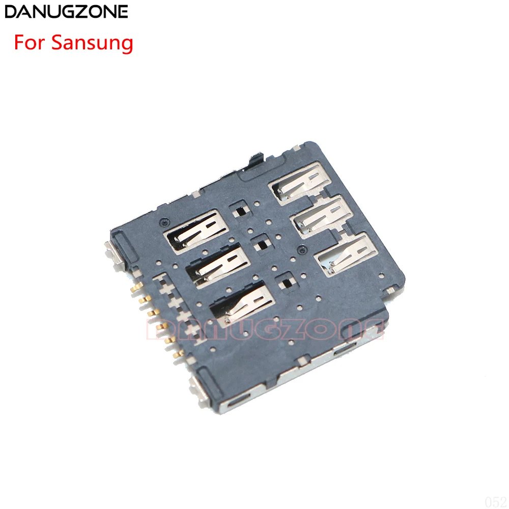 2PCS/Lot For Samsung Galaxy J120 SIM Card Reader Slot Holder Socket